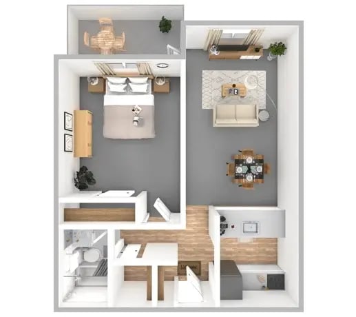Eastern Redbud floor plan