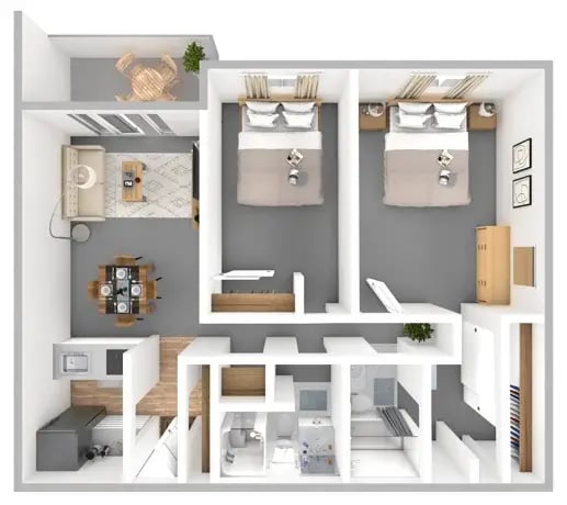 Honey Mesquite floor plan