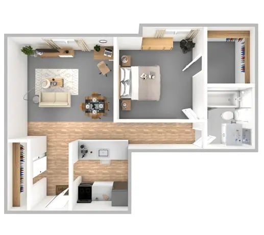Water Oak floor plan